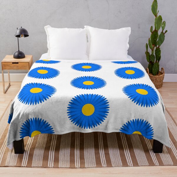 Item preview, Blue and Yellow Flower designed and sold by kavanaghdesigns.