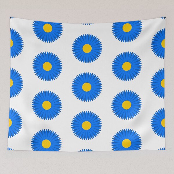 Item preview, Blue and Yellow Flower designed and sold by kavanaghdesigns.