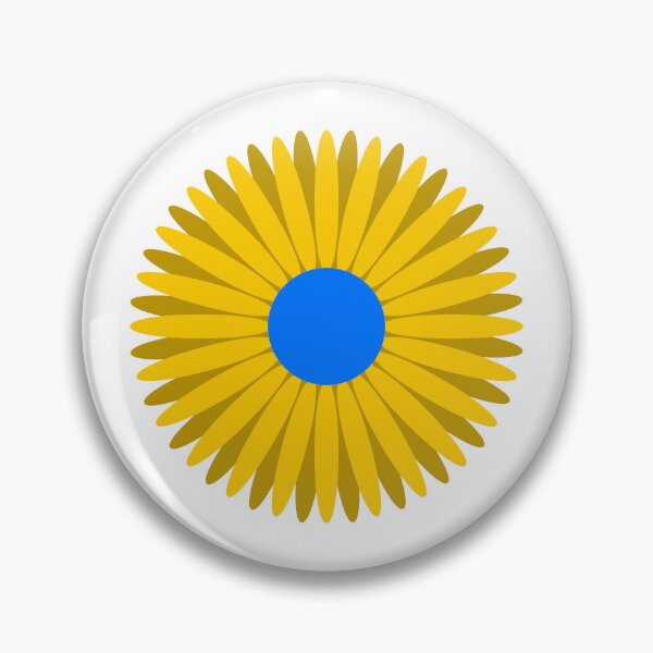Item preview, Yellow and Blue Flower designed and sold by kavanaghdesigns.