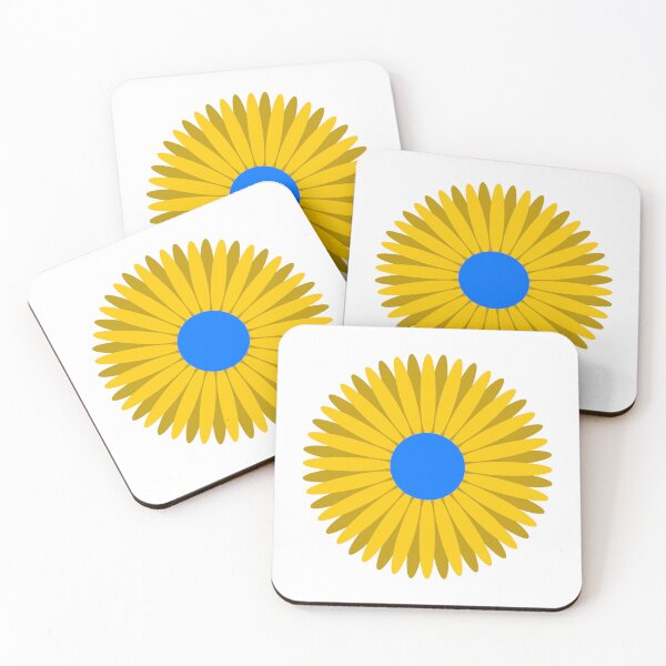 Item preview, Yellow and Blue Flower designed and sold by kavanaghdesigns.