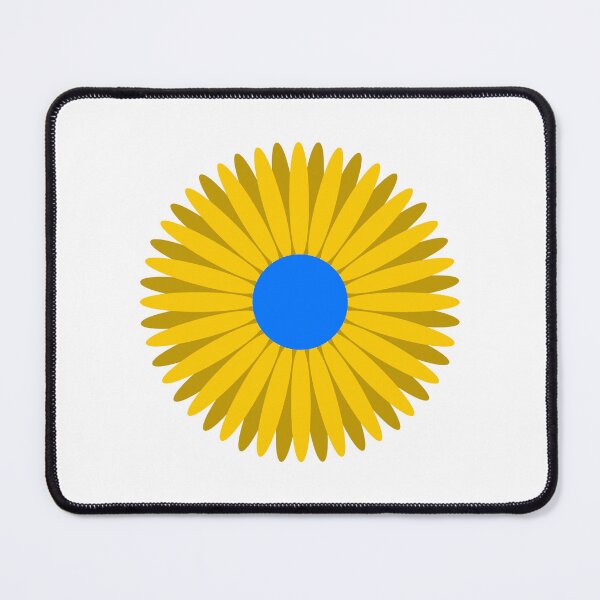 Item preview, Yellow and Blue Flower designed and sold by kavanaghdesigns.