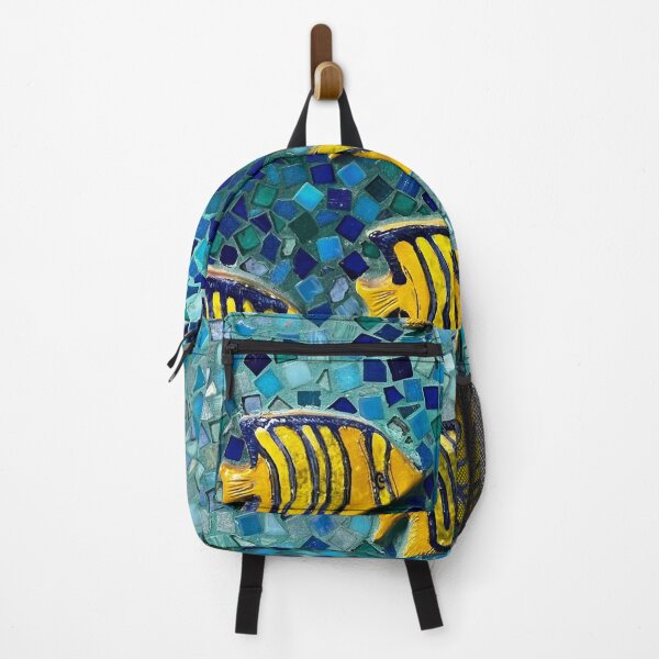 Item preview, YELLOW ANGELFISH MOSAIC designed and sold by BridgetBresser.