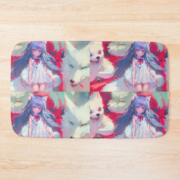 Item preview, Wolf Girl White designed and sold by Stefo2AIPics.