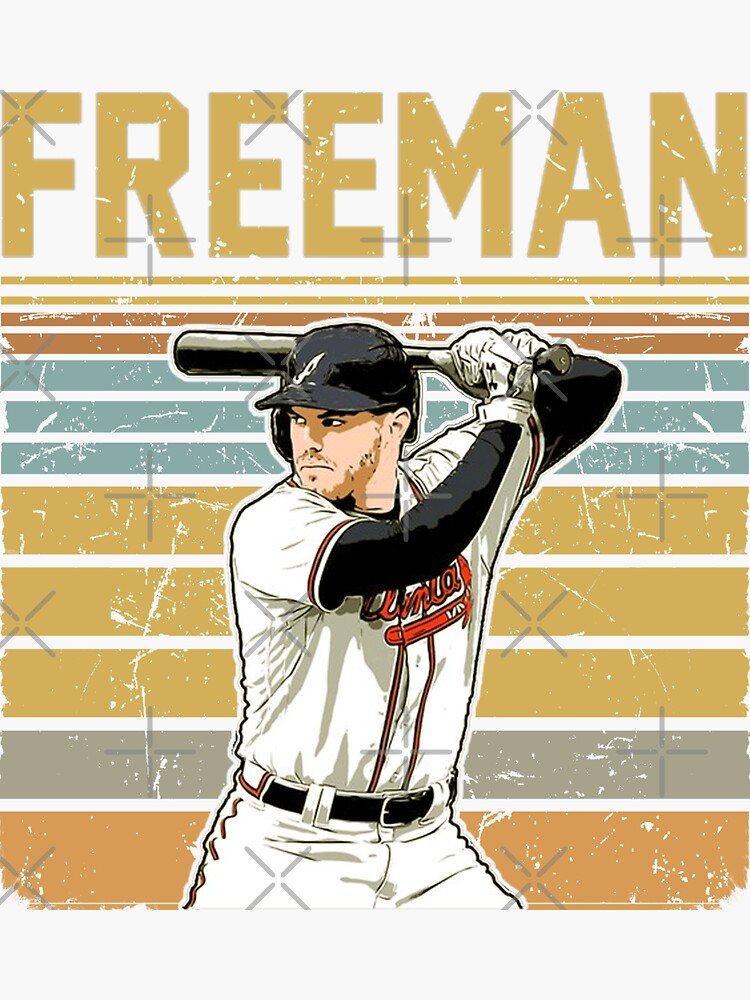 Frederick II - Freddie Freeman - Los Angeles Sticker for Sale by brindled