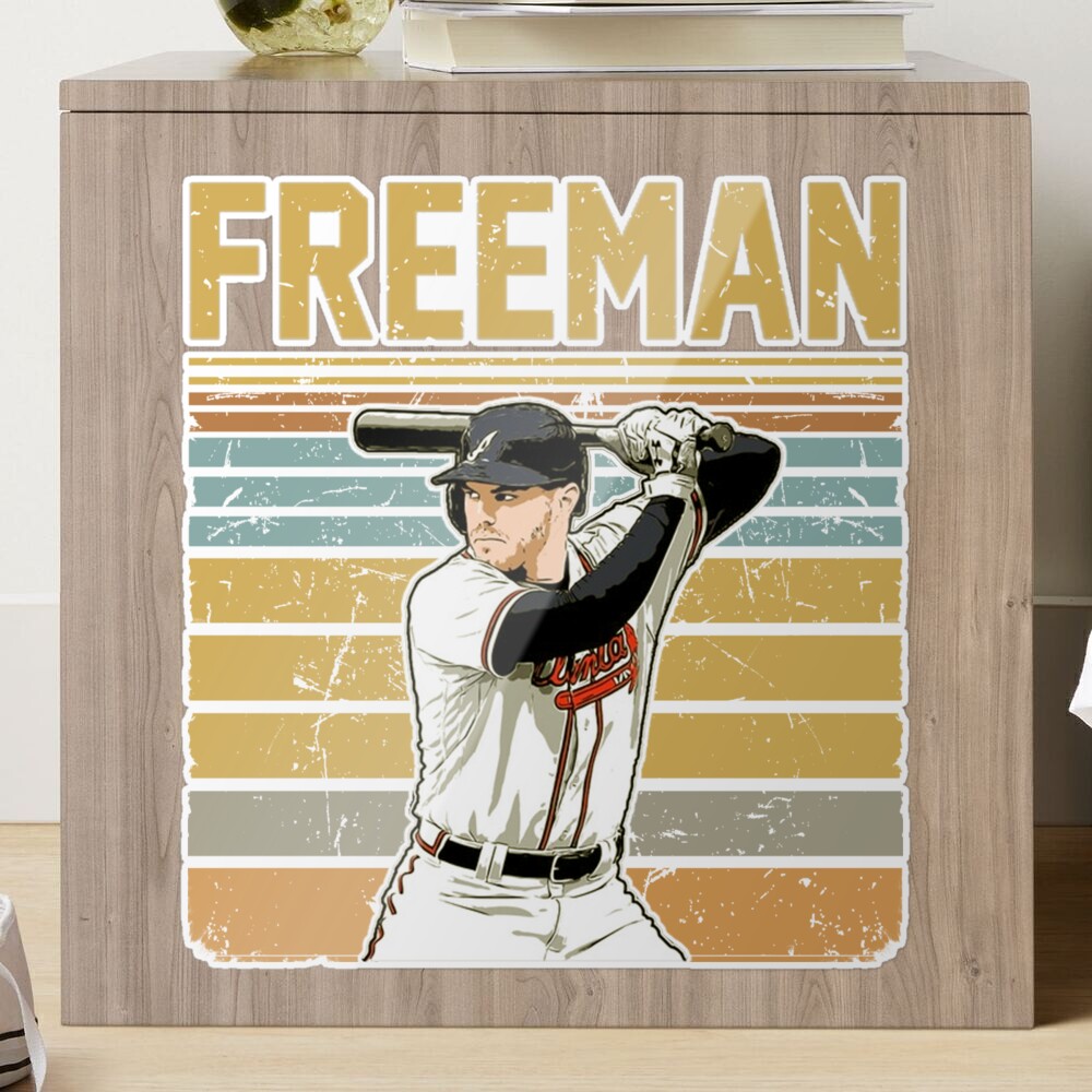 Freddie Freeman Vintage Sticker for Sale by Salomejet