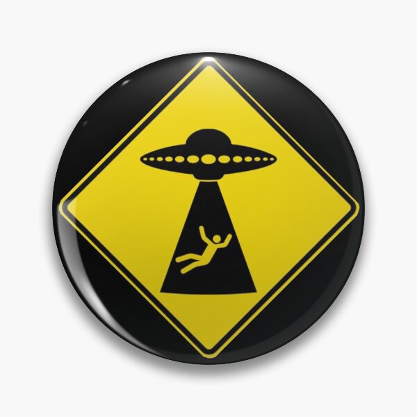 Item preview, Alien abduction sign designed and sold by swampmaster.
