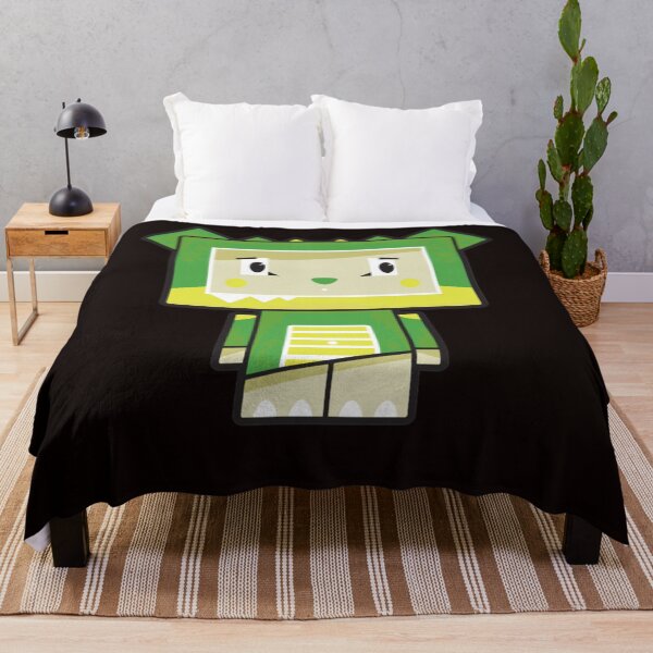 Item preview, Cute Cartoon Blockimals Crocodile Character designed and sold by SHAYLEAANCROFT.