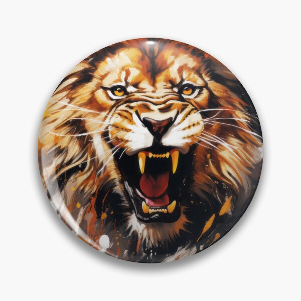 Item preview, Painted Lion designed and sold by AngryBabies.