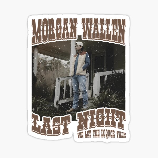 Morgan Wallen - 98’ Braves | Sticker