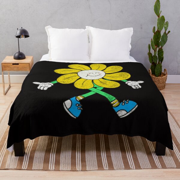 Item preview, sun flower retro cartoon  designed and sold by SHAYLEAANCROFT.