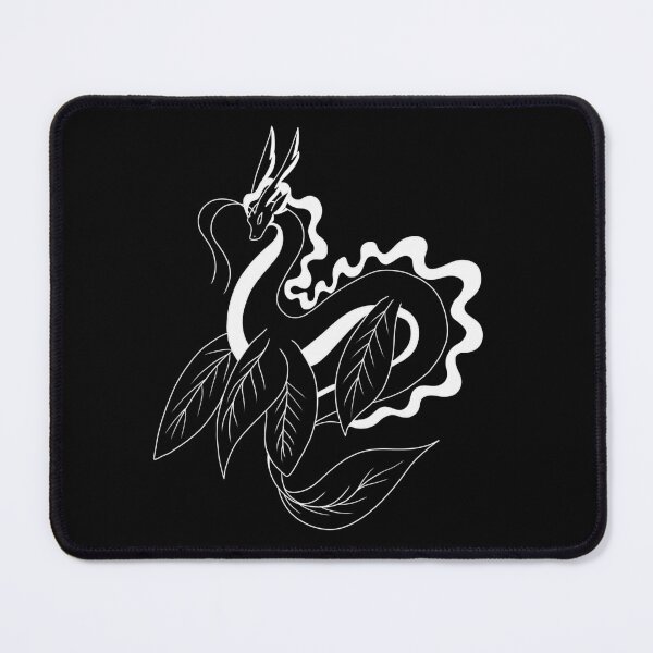 Item preview, Black and White Leaf Dragon designed and sold by galaxy-dragon.