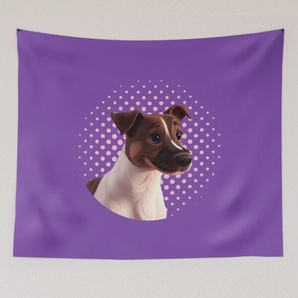 Item preview, Fiamma - Jack Russell Terrier / Custom design designed and sold by ChickNickStudio.