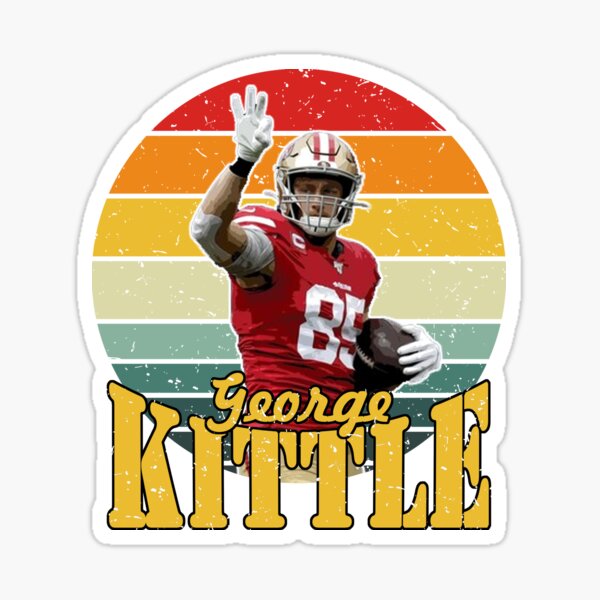 George Kittle San Francisco 49ers Highland Mint 13'' x 13'' Jersey Number  Frame