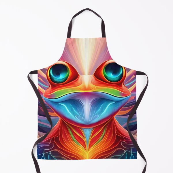 Item preview, Froggy Animal Spirit (17) - Trippy Psychedelic Frog designed and sold by TheThirdEye.