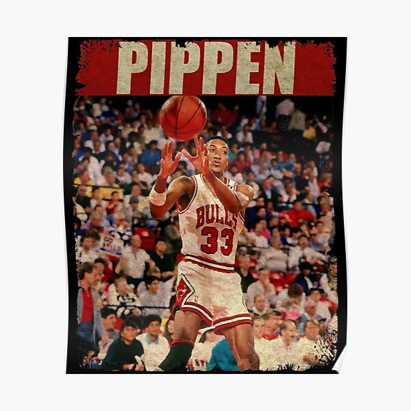 Zach Lavine Chicago Bulls 90s Style Vintage Jodan Pippen Slam Dunk