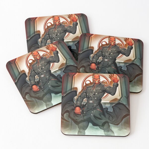 Item preview, Red skull man magic Fanart designed and sold by ElowenShadow.