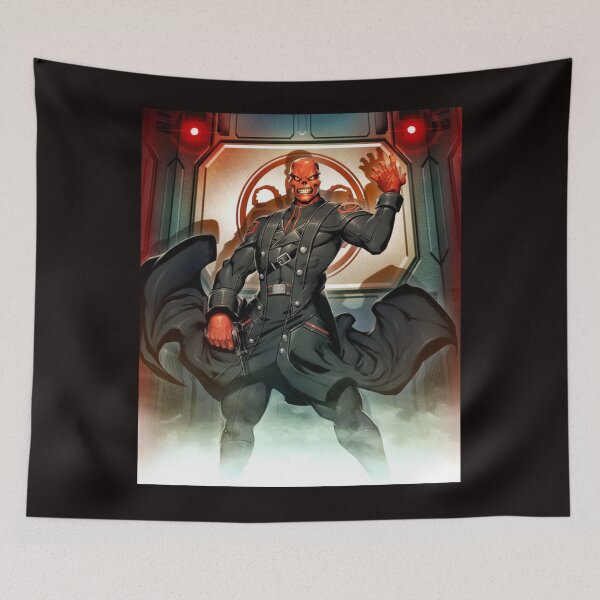 Item preview, Red skull man magic Fanart designed and sold by ElowenShadow.
