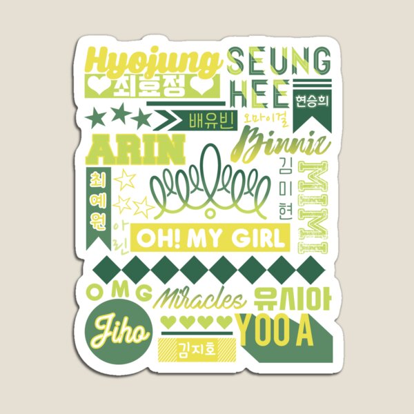 Item preview, OH MY GIRL Collage designed and sold by lovely-day.