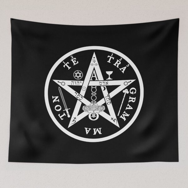 Item preview, Tetragrammaton pentagram star designed and sold by pelixBarnesSt.