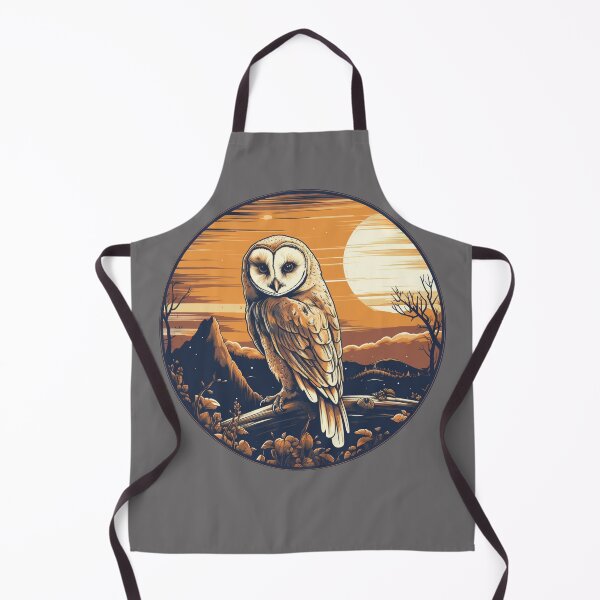 Item preview, Barn Owl and The Moon designed and sold by FairweatherTees.