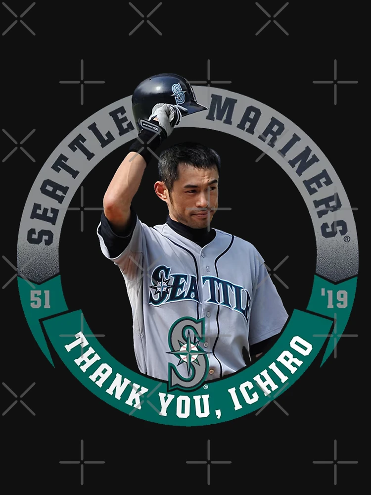 Ichiro Suzuki #51 Seattle Mariners Green PRINT BASEBALL JERSEY-XL