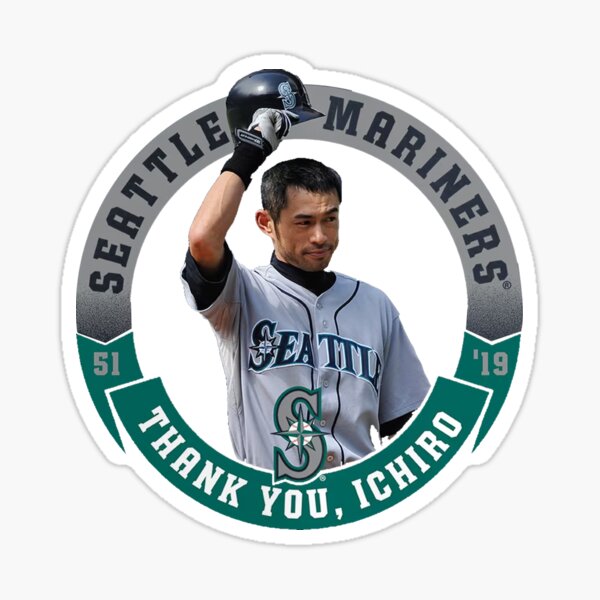 Ichiro with the throwback Mariner uniform  Seattle mariners baseball,  Mariners baseball, Ichiro suzuki