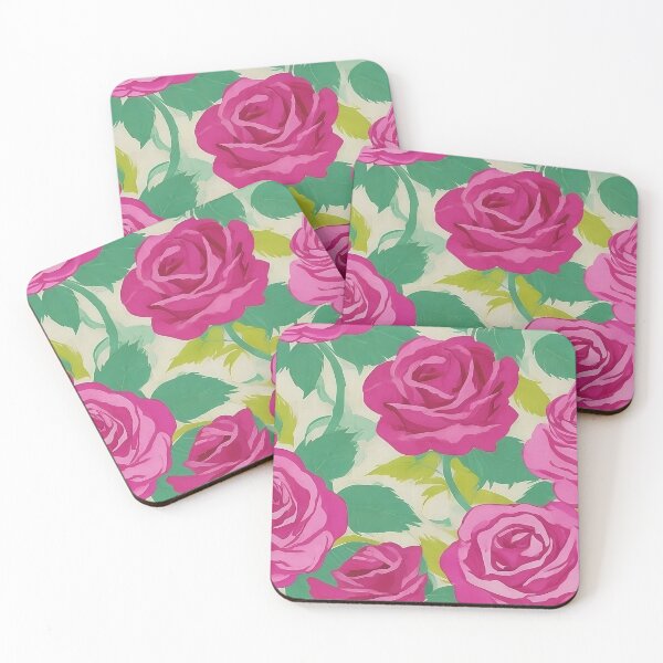 Item preview, Pink Rose Pattern. designed and sold by ImagineCorner.