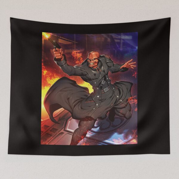 Item preview, Red skull man magic Fanart designed and sold by ElowenShadow.