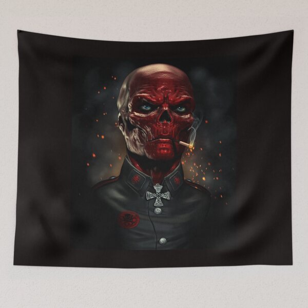Item preview, Red skull man magic Fanart designed and sold by ElowenShadow.