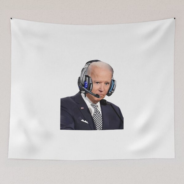 Item preview, Joe Biden Gamer Gaming Headphones designed and sold by Bobbzi.