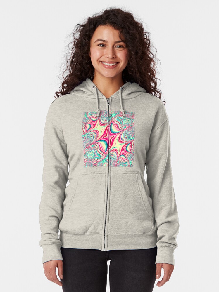 Alternate view of Funky, Funky, Dance, Dance Zipped Hoodie