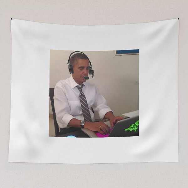 Item preview, Barack Obama Gamer Gaming PC Computer designed and sold by Bobbzi.