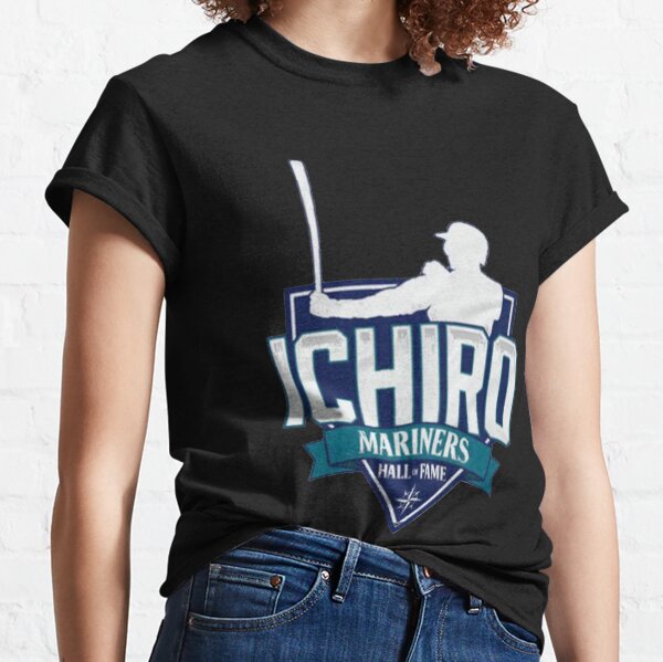 Ichiro Suzuki Seattle Mariners T-shirt Big Spell Out Mariners