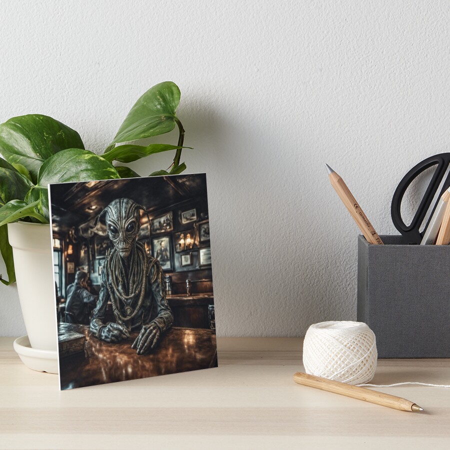 Item preview, Art Board Print designed and sold by LenCarol.