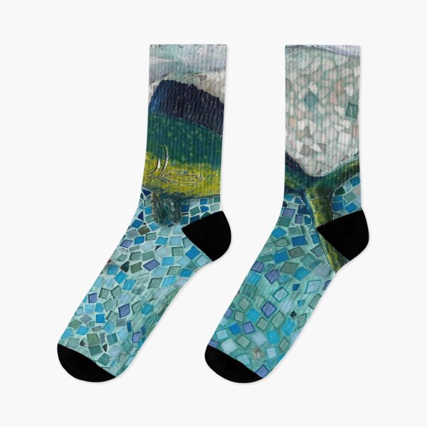 Item preview, DOLPHIN FISH MOSAIC designed and sold by BridgetBresser.