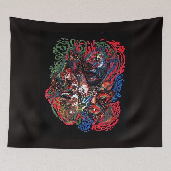 Item preview, Mystical Medley: Enigmatic Facial Features Converge in Art designed and sold by DorianNightfall.