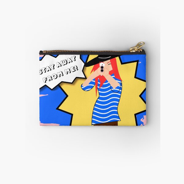 Item preview, Stay Away From Me - Girl in black hat with shotgun designed and sold by SplashTastic.