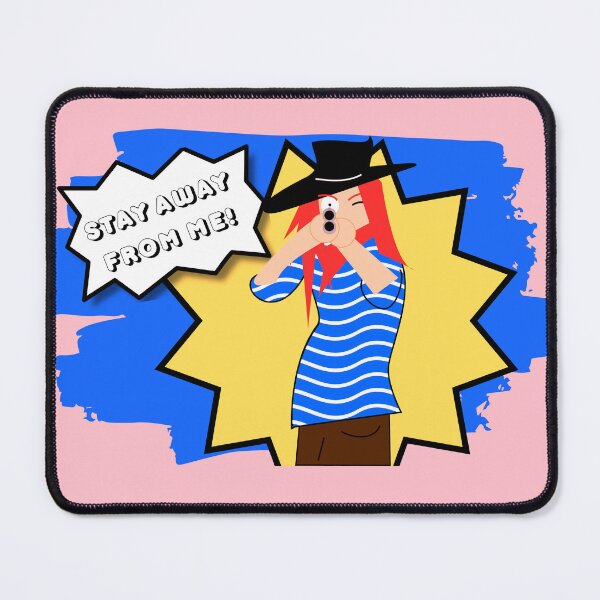 Item preview, Stay Away From Me - Girl in black hat with shotgun designed and sold by SplashTastic.