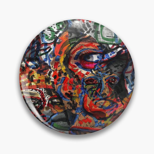 Item preview, Fantasy Collage: Ethereal Mosaic of Random Facial Parts Unveiled designed and sold by DorianNightfall.