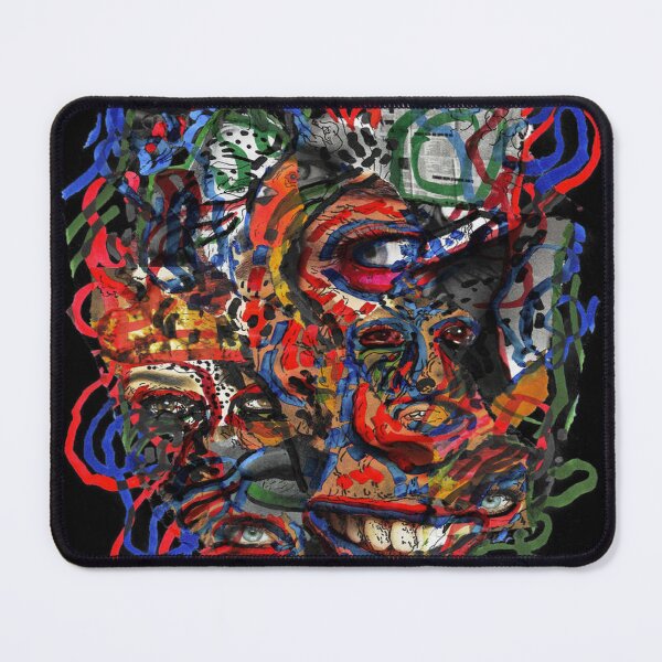 Item preview, Fantasy Collage: Ethereal Mosaic of Random Facial Parts Unveiled designed and sold by DorianNightfall.