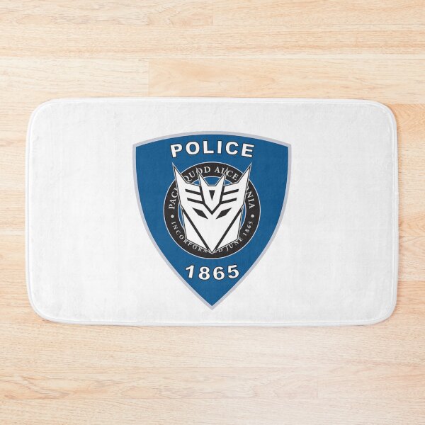 Item preview, Transformers Decepticon Barricade Punish and Enslave Police Decal, designed and sold by Cameronynn.