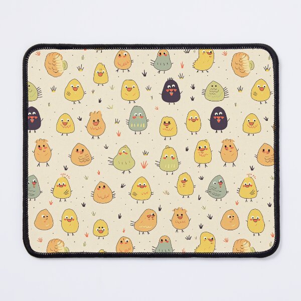 Item preview, cute chicken seamless designed and sold by NatthyDesign.