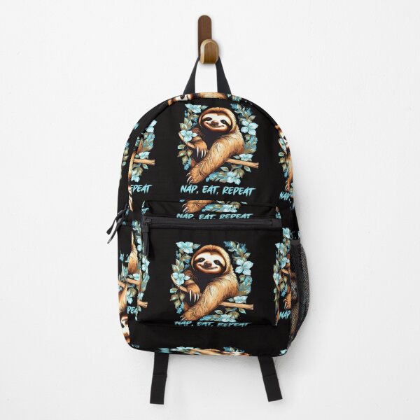 Item preview, The Sloth's Way to Happiness: Napping, Eating, Repeating designed and sold by Rocky Mountain Artistry.