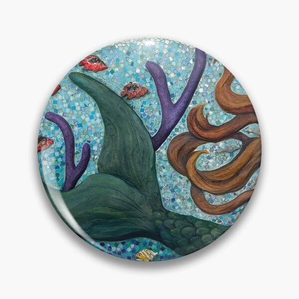 Item preview, MERMAID MOSAIC designed and sold by BridgetBresser.