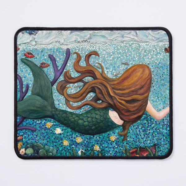 Item preview, MERMAID MOSAIC designed and sold by BridgetBresser.