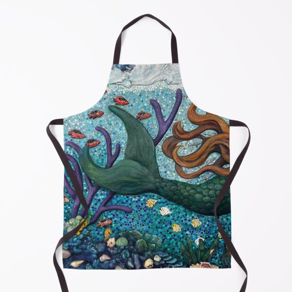 Item preview, MERMAID MOSAIC designed and sold by BridgetBresser.