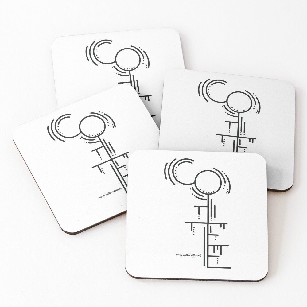Item preview, Coasters (Set of 4) designed and sold by ThreeDogDesign.