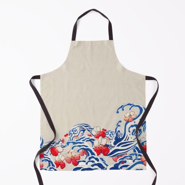 Item preview, Japanese wave and cherry blossoms designed and sold by Corinne Alexa Jackson.