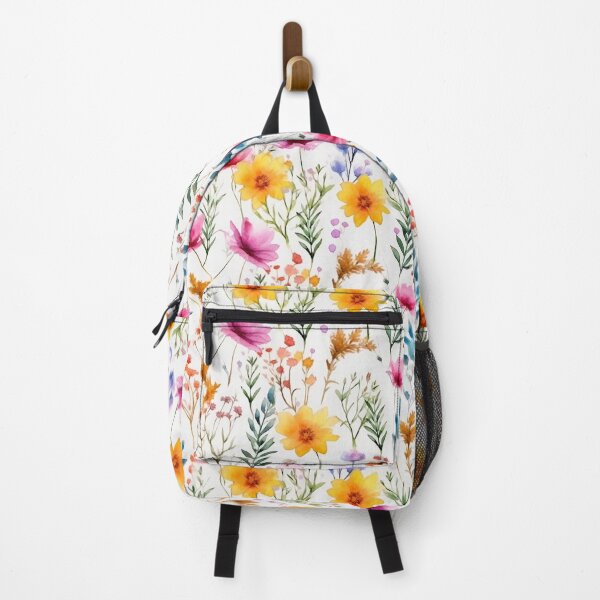 Item preview, Watercolor Assorted Wildflowers Pattern 1 designed and sold by DigitalPatternx.