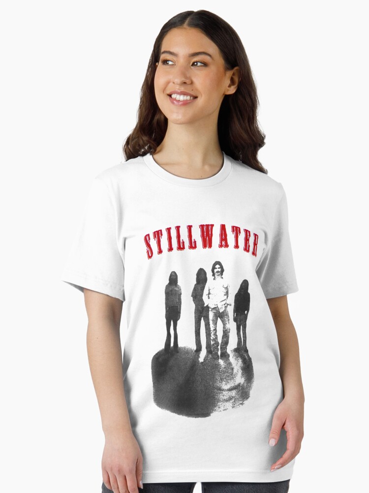 Aperçu 2 sur 7. T-shirt essentiel avec l'œuvre Stillwater Band Film Still Water Classic créée et vendue par MadilynKilback.